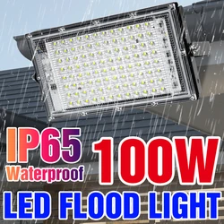 Lampara – lampe LED imperméable à large faisceau, éclairage d'extérieur, ampoule haute puissance 50W, lampe murale de rue, 220V, 100W 