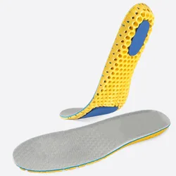 Breathable Memory Foam Orthopedic Shoe Insoles for All - Day Comfort (Gray - 2Pad)