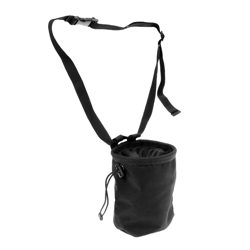 Цилиндрическая меловая сумка для скалолазания с поясным ремнем и шнуровкой аксессуары для скалолазания