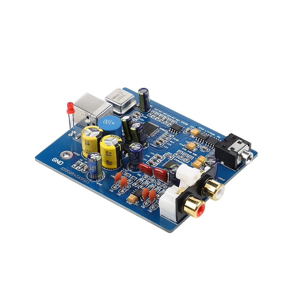 AIYIMA HIFI Audio ES9028Q2M SA9023 USB DAC Decoder Board External Sound Card Support 24Bit 96K For Amplifier tenghong pcm5102a bluetooth decoder board dac bluetooth 5 0 audio receiver decoding aux support 16bit for amplifier preamp amp