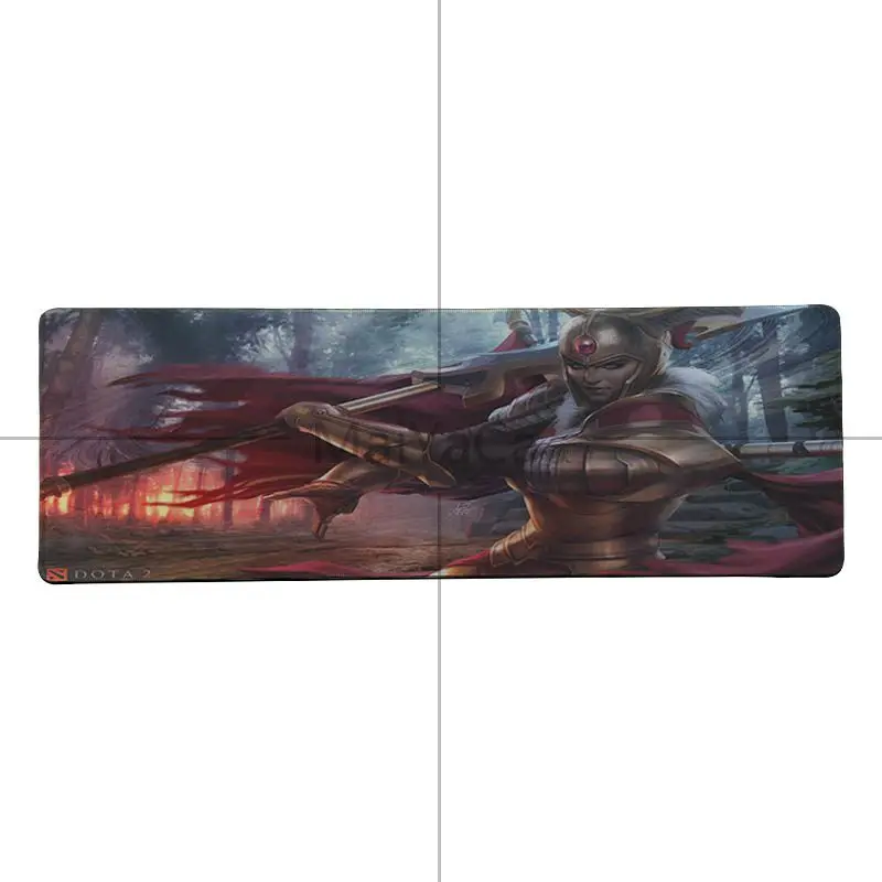  New Dota 2 Legion Commander Customized laptop Gaming mouse pad thick comfortable natural rubber key