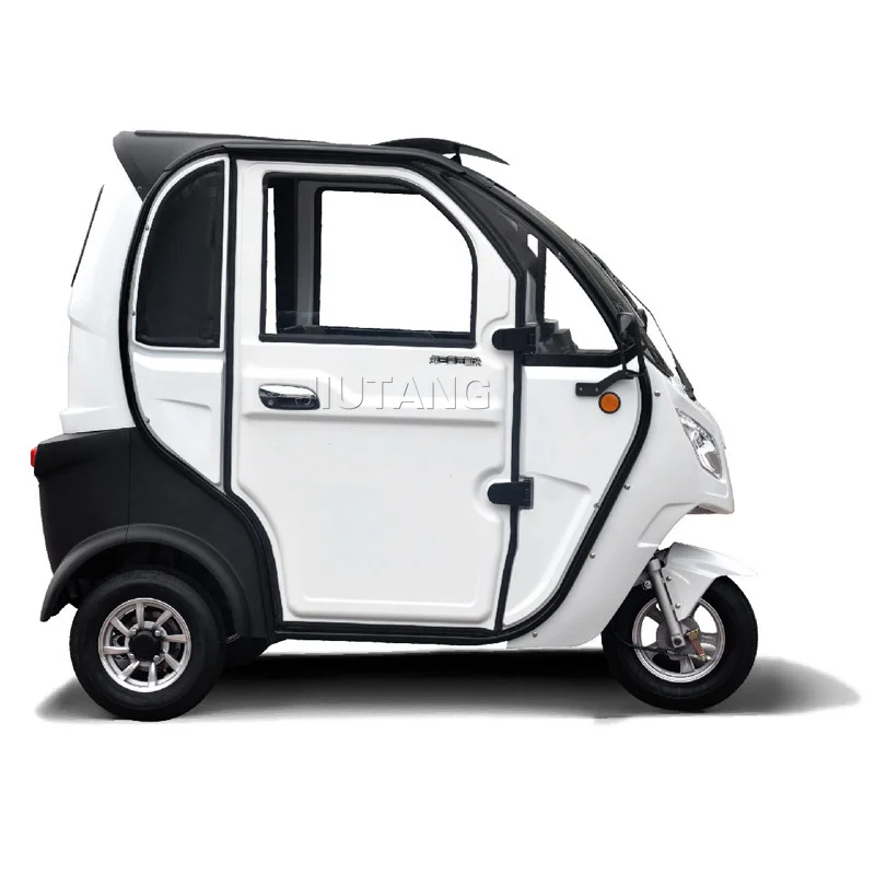3輪ミニ電動三輪車,車,オートバイ,プラスチック製のキャビン