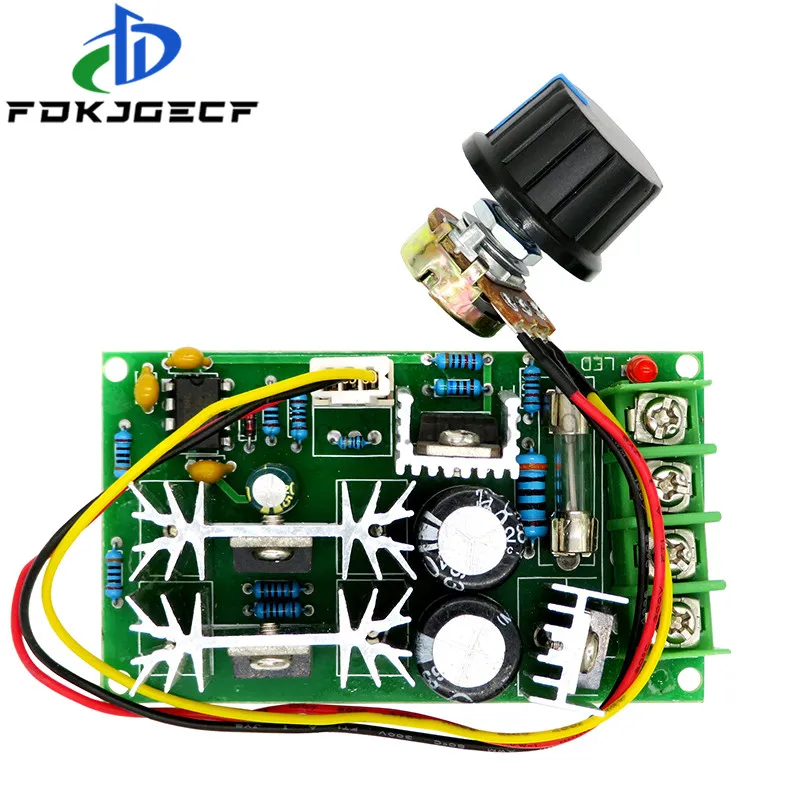 DC 10-60V 12V 24V двигатель Скорость Управление регулятор ШИМ переключатель регулятора
