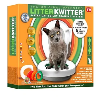 

FEED-EX system to accustom cats toilet Feed-Ex Litter Kwitter