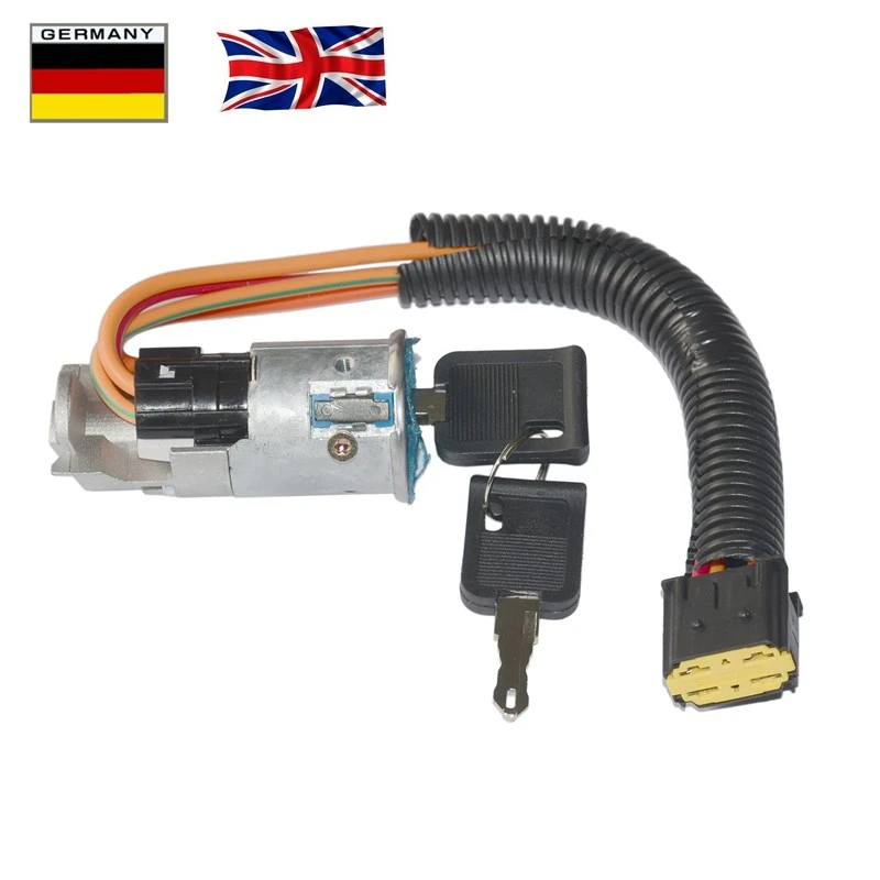 

AP02 7701469419 IGNITION LOCK BARREL SWITCH WITH TWO KEYS FOR RENAULT MEGANE / MEGANE SCENIC CLIO MK2