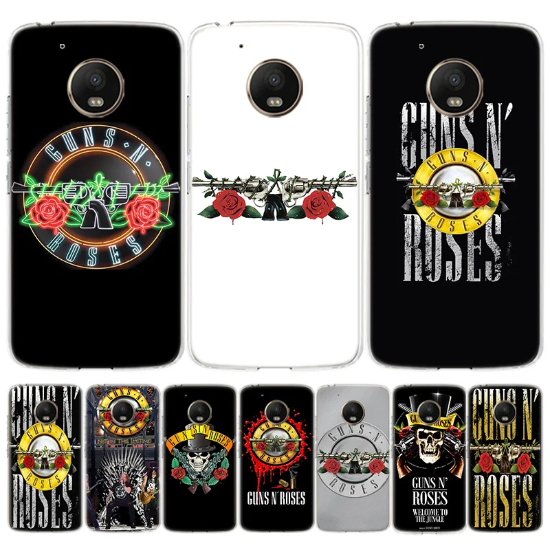 Чехол Guns n roses Good Time для телефона Moto Motorola G7 G8 G9 Power E6 G6 G5S E5 G5 E4 G4 EU Plus Play One Action |