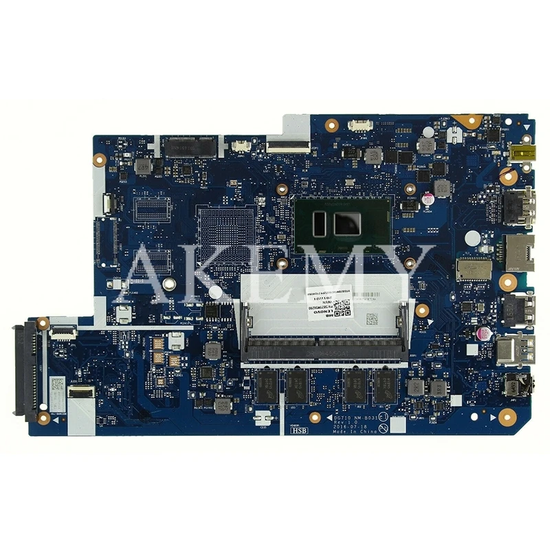 Материнская плата для ноутбука lenovo 110-17IKB I3-7100U 4G ram NM-B031 mianboard