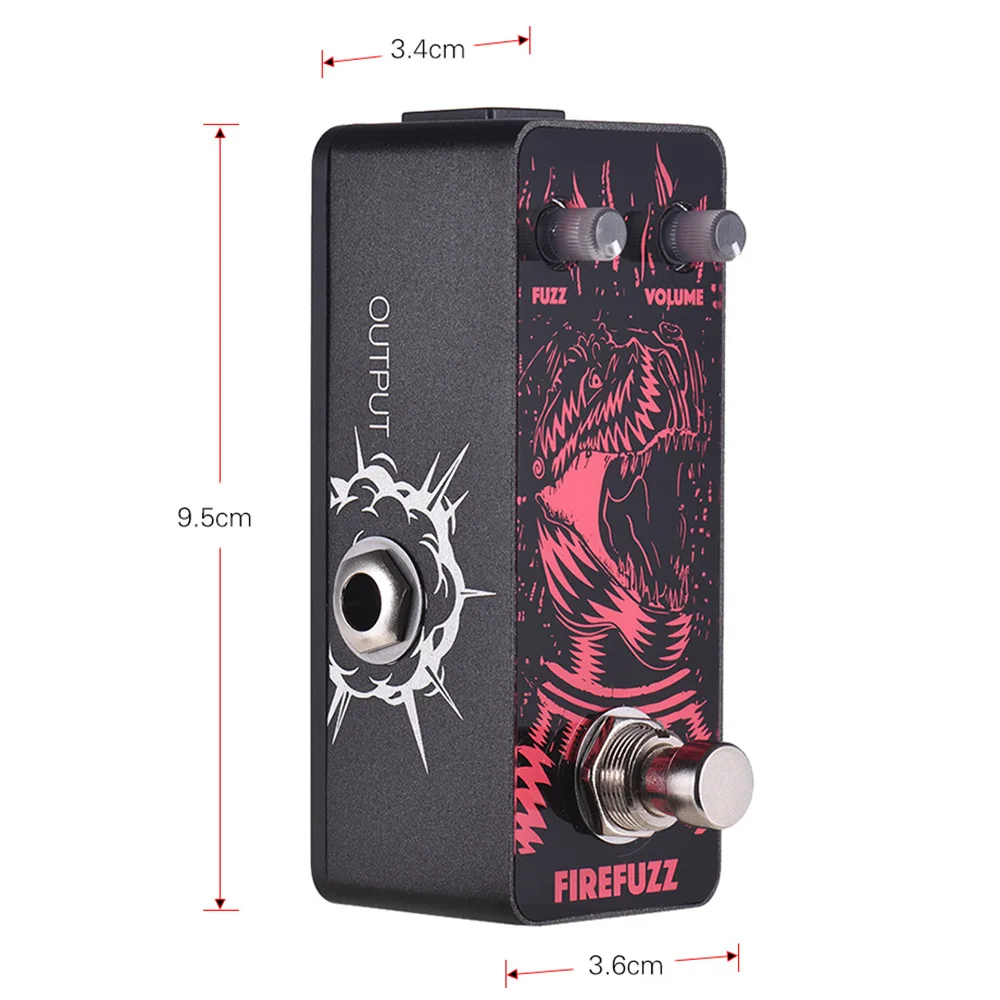SWIFF AP04 FIREFUZZ гитарная педаль эффектов аналоговая Fuzz гитарная педаль истинный обход металлический корпус для гитары Запчасти и аксессуары
