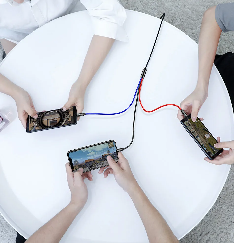 3 в 1 USB кабель для мобильного телефона Micro usb type C кабель зарядного устройства для iphone huawei Xiaomi зарядный кабель Micro USB шнур зарядного устройства