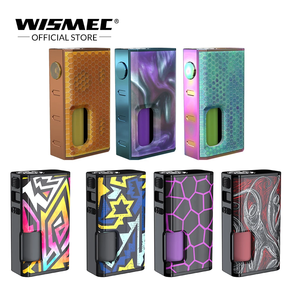 Оригинальная модель Wismec LUXOTIC BF/Luxotic поверхностный мод 100 Вт/80 Вт механический мод 7,5 мл/6,5 мл бутылка для электронных сигарет