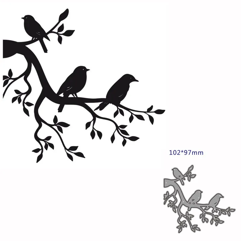 metal cutting dies cut die mold Animal bird decoration Scrapbook paper craft knife mould blade punch stencils | Дом и сад