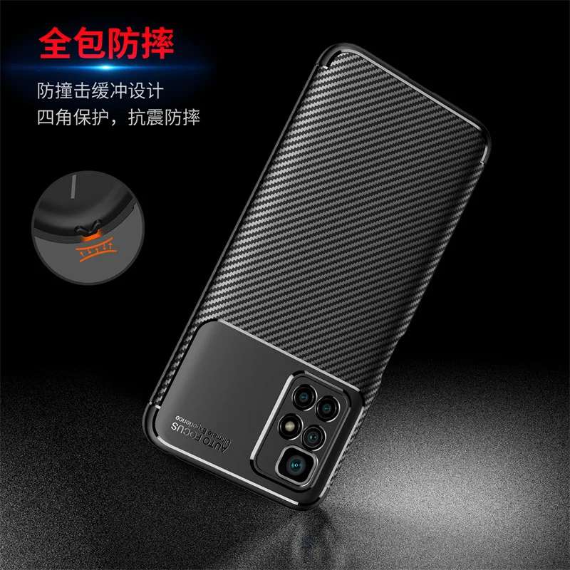 For Redmi Note 11 Pro Plus Case Cover For Redmi Note 11 Pro Plus Fundas Luxury Business Soft Silicone Protective Back Bumper