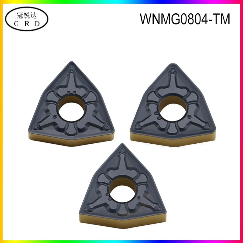 

High quality WNMG0804 insert suitable for Adjust material, forging materials, abrasive rigid,is used with turning tool lever