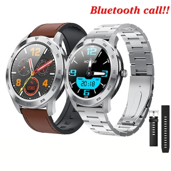 

DT98 Smart Watch Waterproof Women Men Smartwatch KSR909 Round Heart Rate Pedometer Call Message Reminder Smart Activity Tracker