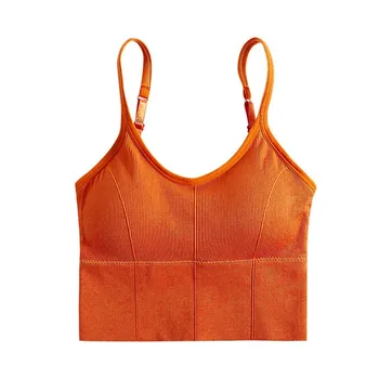 

Women Beautiful Back Large U-shaped Wrapped Sports Bra Wirless Seamless Sports Bra