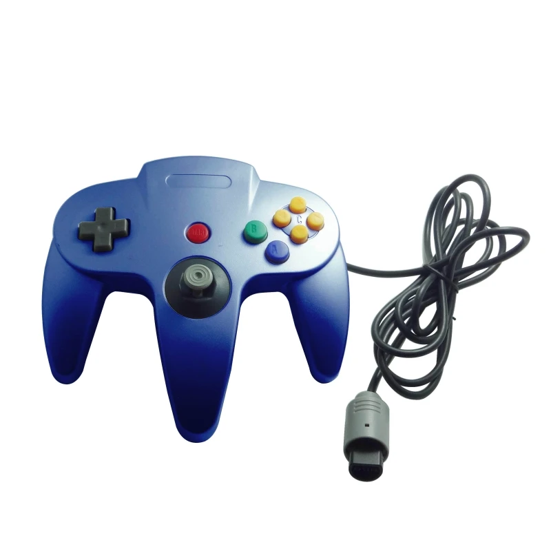 N64 контроллер Классический проводной N64 64-бит геймпад джойстик для Ultra 64 игровая консоль аксессуары для игр - Цвет: As the picture shows