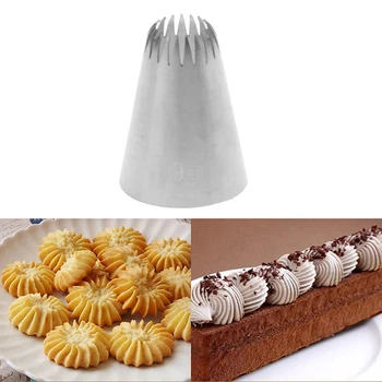 

Icing Piping Nozzles Pastry Tips Cake Decorating Tips Set Stainless Steel Nozzles Cupcake Baking Tools