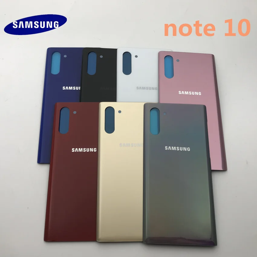 Оригинальный аккумулятор Samsung Galaxy Note 10 N970 Note10 plus N975 задняя крышка дверь корпус