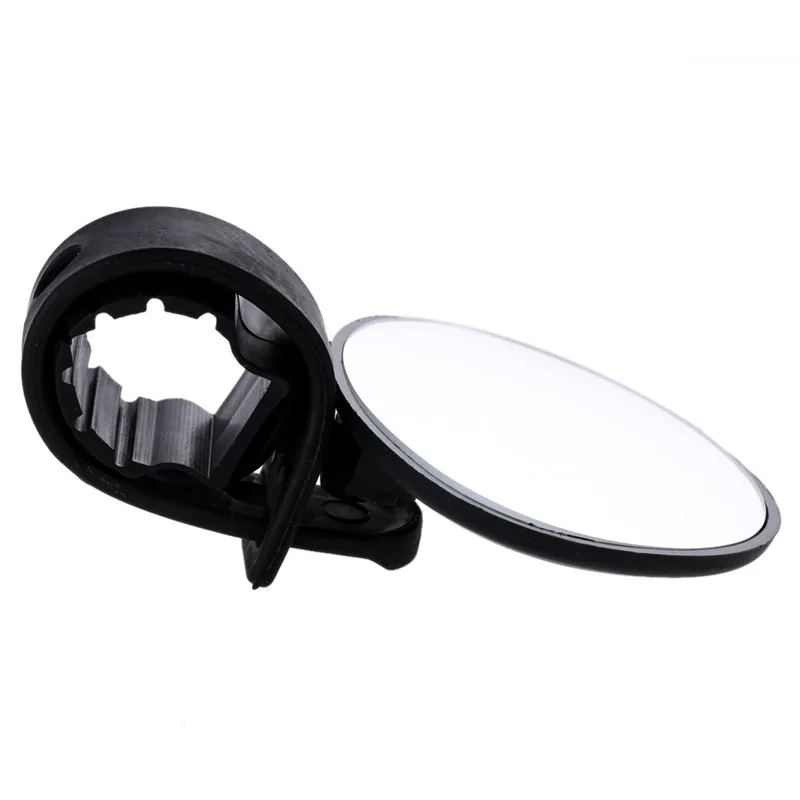 Mount Bike Bicycel Handlebar Mini Convex Mirror Safe Rearview Rear View Mirror 360 Degree Rotate Cycling afbeelding