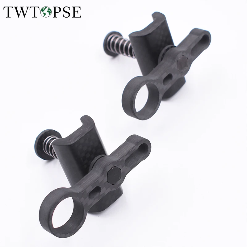 TWTOPSE Carbon Bike Clamp For Brompton Folding Bike Bicycle Clamps