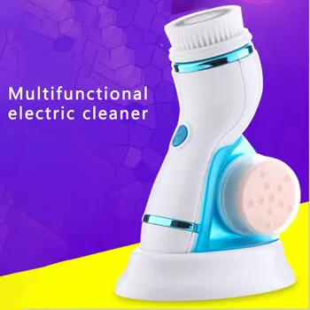 

Facial Cleansing Brush Facial Cleanser Electric Face Brush Blackhead Pore Cleaner Ultrasonic Vibration Face Scrubber Massager