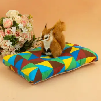 

Pet Cushion Thick Fleece Canvas Small Pets Soft Stuffed Sleeping Bed Pad mat Squirrel Hamster Rabbit Chinchilla Guinea Pig