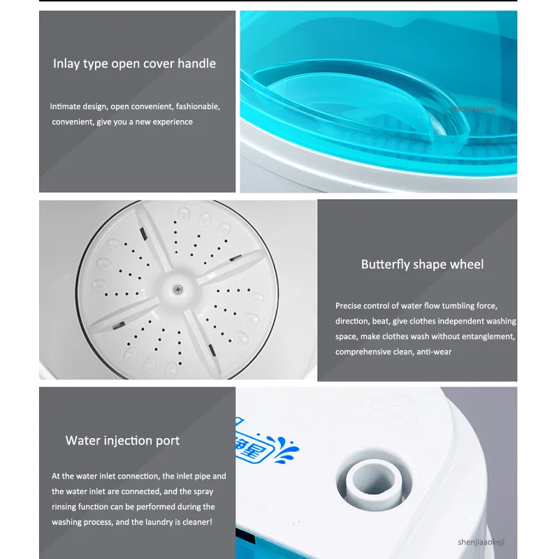 4,2 кг емкость мини-стиральная машина для одежды дома/общежития полуавтоматическая домашняя стиральная машина одноствольная стиральная машина XPB45-388