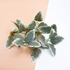 10/30 Pieces Silk green leaf artificial plants wholesale wedding decorative flowers wreaths christmas decorations for home bridal accessories clearance Craft leaves Festive supplies navidad diy gift candy box scrapbook ► Photo 1/6