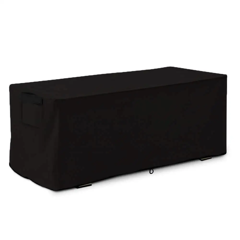 Waterproof Garden Deck Box Cover Outdoor Furniture Protection Storage Drawstring Wind Resistant 123x62x55cm Dust Patio patio furniture cover