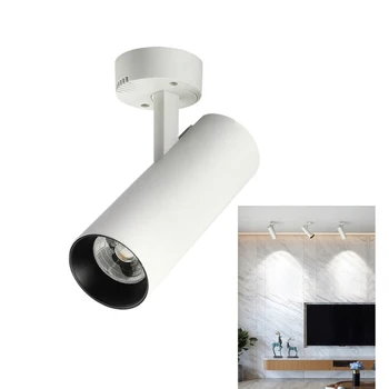 

Nordic LED Track Light Surface Mounted Ceiling Down Light Fixture 10W 20W 30W for Home Living room Clothing Store Exhibition