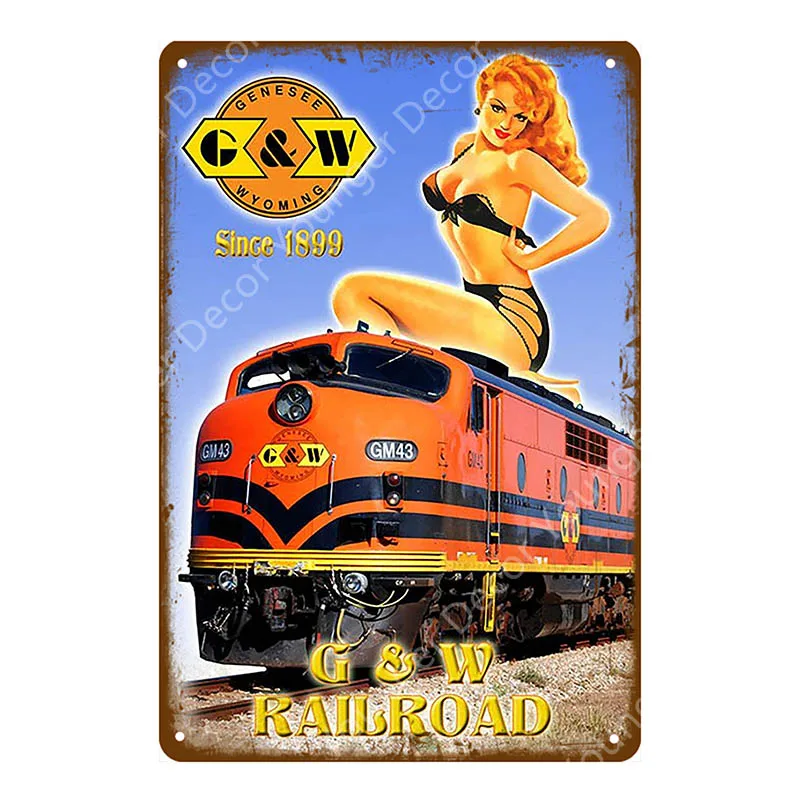Американский плакат Pin Up Girl забавная леди жестяная вывеска настенная декоративная табличка для бара кафе бара вечерние Клубные винтажные металлические картины YI-078 - Цвет: YD3095EI