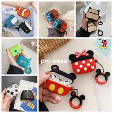 Силиконовый чехол для AirPods pro с милым 3D рисунком, bluetooth-гарнитура, чехол для Air pods Pro, защитный чехол для зарядки Airpods 3, чехол s
