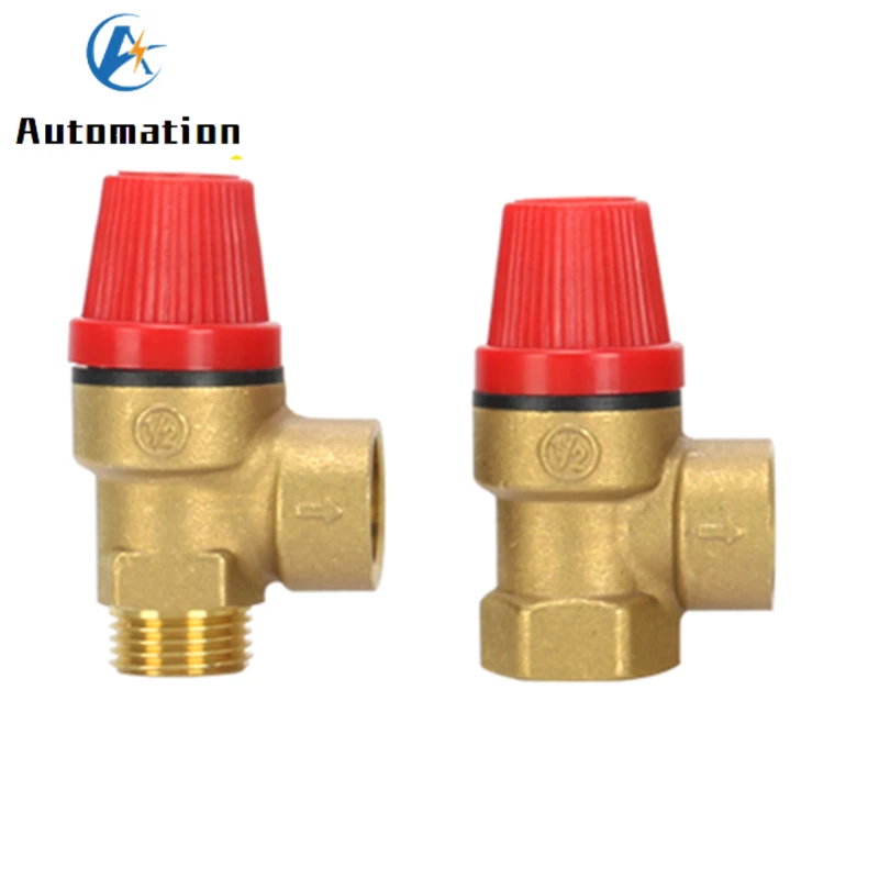 Without brand 1pc 1/2 DN15 8 bar Safety Valve Relief Valve for Solar