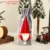 2022 New Year Gift Latest Gnome Faceless Wine Bottle Cover Noel Christmas Decorations for Home Navidad 2021 Dinner Table Decor 21