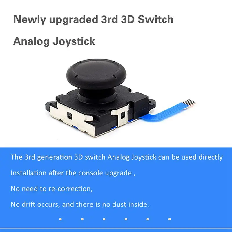 3D Analog Rocker Joycon Replacement for Nintendo Switch Controller NS Gamepad Joy Stick Repair Accessories