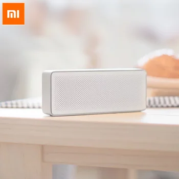 

Original Xiaomi Portable Stereo bluetooth Speaker Square Box 2 bluetooth V4.2 1200mAh Aux Hands-free Wireless Speaker with Mic