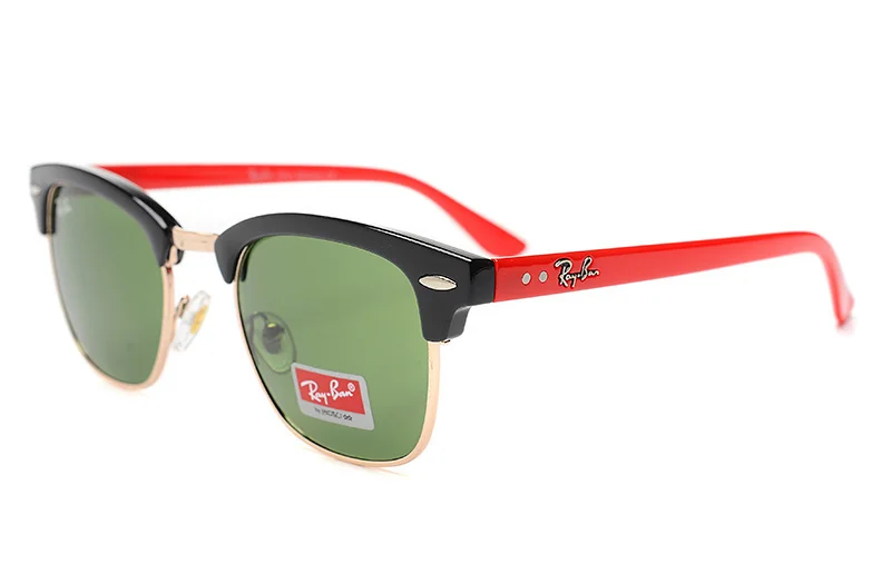 RayBan RB3016 уличные очки RayBan для мужчин/женщин ретро UV400 HD поляризованные мужские очки для вождения RayBan Wayfarer - Цвет: RB3016-4