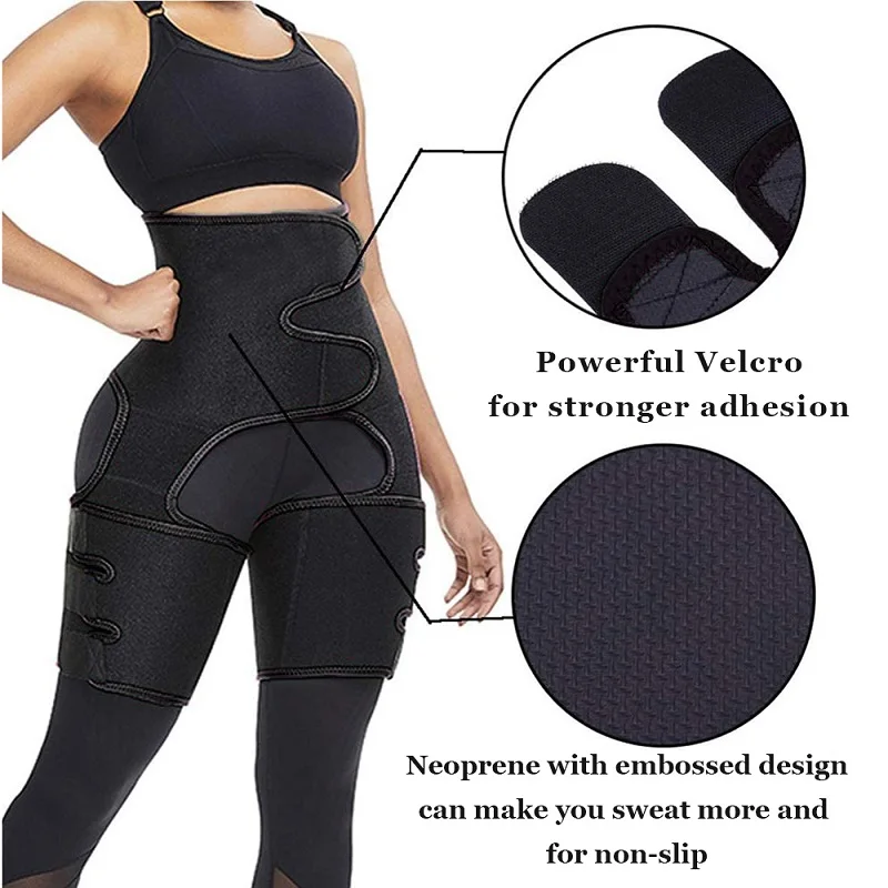 Postpartum Waist Trainer, 3-in-1 Waist and Thigh Trimmer Butt Lifter Thigh body shaper for Pregnant Women Weight Loss Sauna
