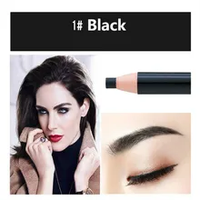 1 шт. модный сексуальный черный карандаш для бровей подводка для глаз Карандаш Водонепроницаемый Подводка для глаз пятнистая Косметическая жидкая Косметика для макияжа