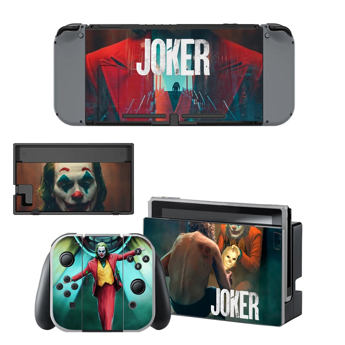 DC Джокер переключатель кожи наклейка vinilo для nintendo переключатель наклейка s скины для nintendo Switch NS консоли и джойстики Joy-Con