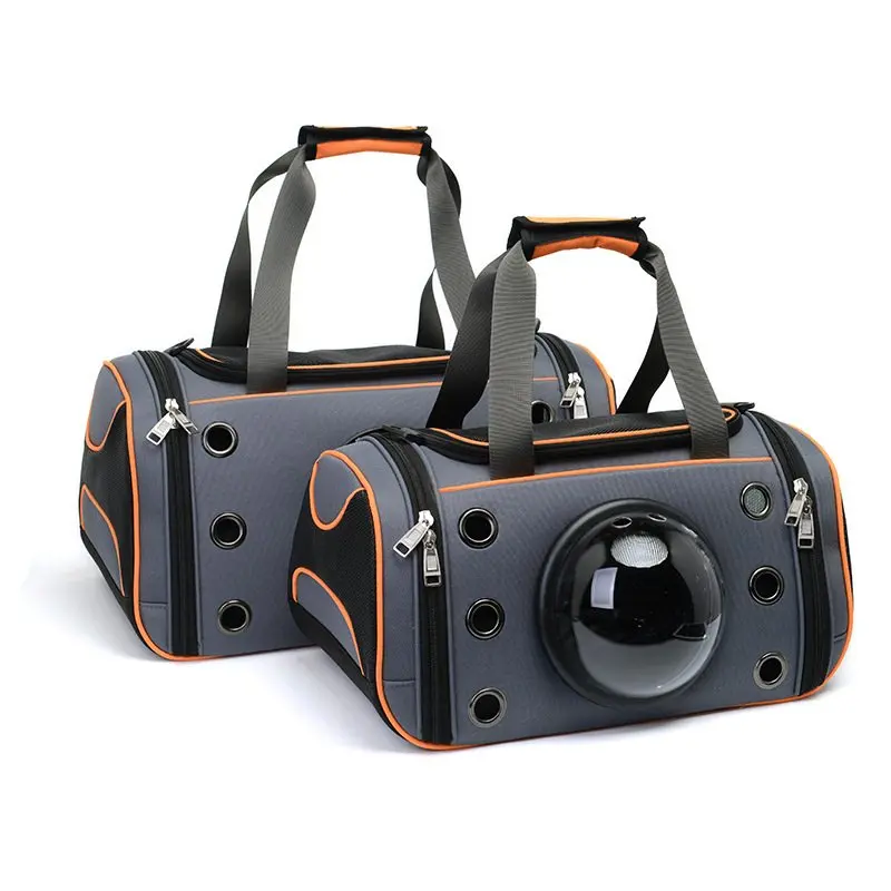 Переноска для кошек двойного назначения складная Воздухопроницаемая сетчатая