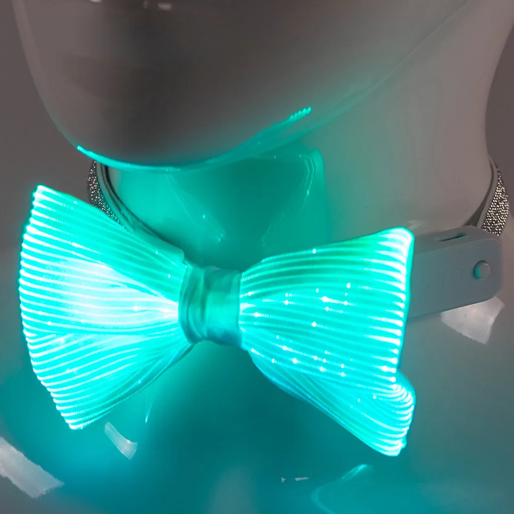 

christmas decorations for home wedding party LED Bow Tie for Halloween Christmas Party Show Performance Costume Accessories
