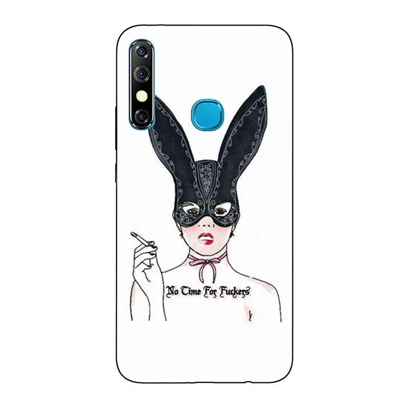 A114 Модный чехол для телефона для Infinix Hot8 X650 6,5" с принтом для Infinix Лидер продаж 8 для Infinix Hot8 Чехлы для Infinix 8 Мягкие силиконовые сумки - Цвет: A114