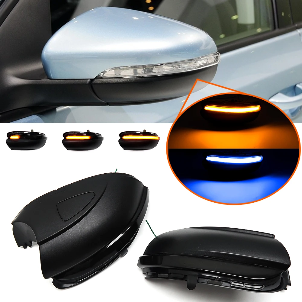 For Volkswagen VW Golf 6 MK6 GTI R line VI Turn Signal LED Side Mirror Indicator Blinker Dynamic Sequential Light | Автомобили и