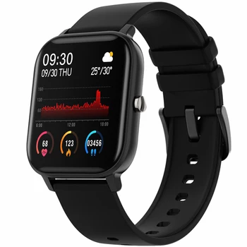 

HKBZ P8 Smart Watch Men Women IP67 Waterproof Fitness Tracker Sport Heart Rate Monitor Full Touch Smartwatch for Amazfit Gts