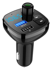 Image 5 - Bluetooth 5.0 MP3 Nghe Điện Thoại Rảnh Tay Trên Ô Tô Bộ Phát FM Hỗ Trợ Thẻ TF U Đĩa QC3.012V Nhanh 2 Cổng USB Trên Ô Tô