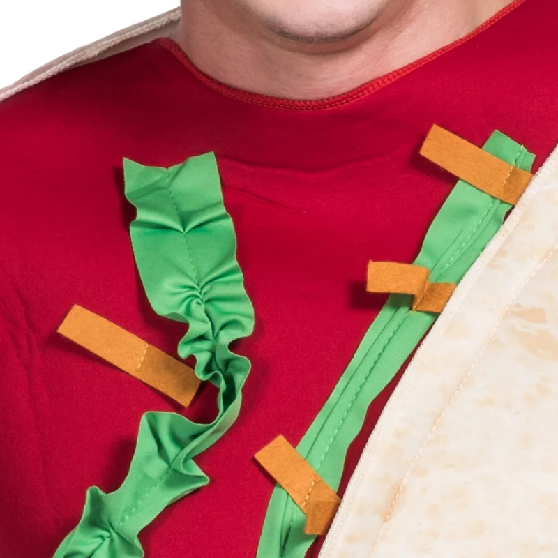Мужская куртка бургер, сэндвич мексиканская еда сэндвич печенье косплей костюм на Хэллоуин Взрослый карнавальный костюм