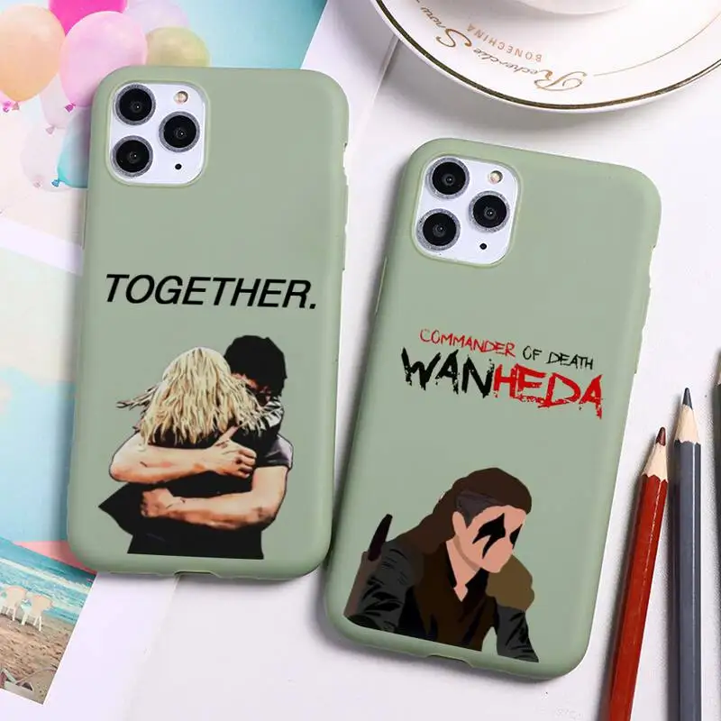 Чехол для телефона WanHeda Clark Griffin Trikru 100 дюймов iphone 12 11 Pro Max Mini XS 8 7 6 6S Plus X SE 2020 XR