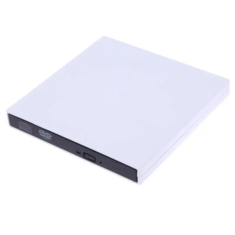 Внешний оптический привод USB 2,0 CD/DVD плеер DVD rom CD RW комбо ридер запись портативный для ноутбука компьютер Windows Mac