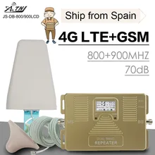 Полный смарт 4G LTE 800 mhz B20 GSM 900 mhz усилитель сигнала мобильного телефона GSM LTE 4G повторитель сотового телефона